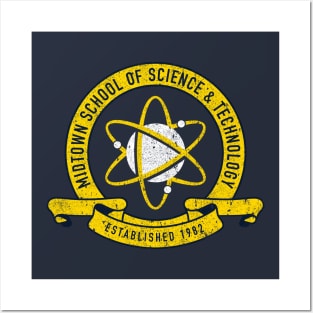 Midtown School of Science & Technology Gym Shirt Posters and Art